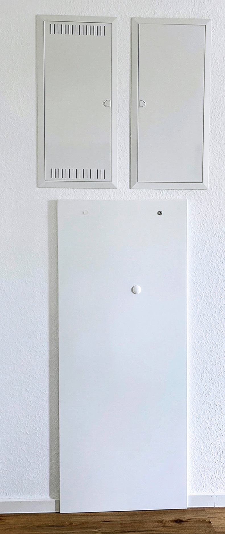 Kompakte Schrankkonstruktion für die&nbsp;Wohnungsstation.