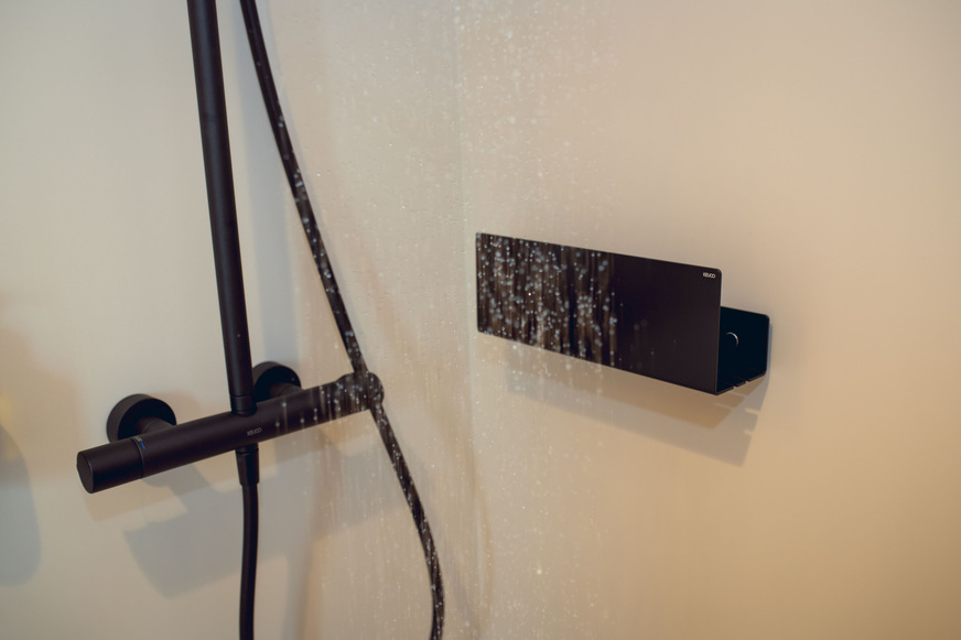 Die Auswahl von Keuco als Badausstatter ist Teil der Designphilosophie der Mikrohäuser.