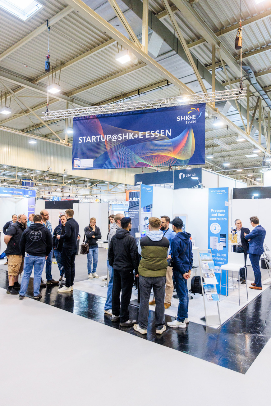 Startup@SHK+E ESSEN&nbsp;in Halle 1.