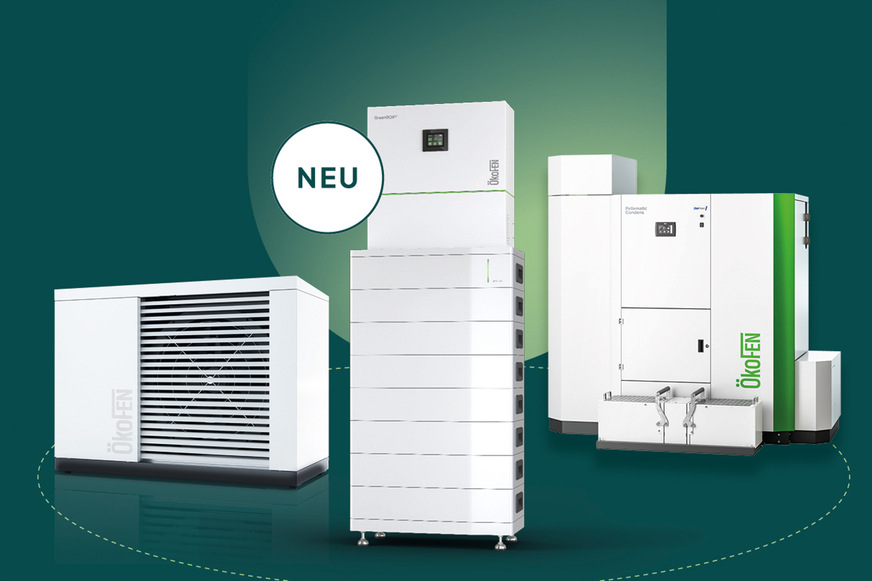 Wärmeintelligentes Energiemanagement-Gesamtsystem.