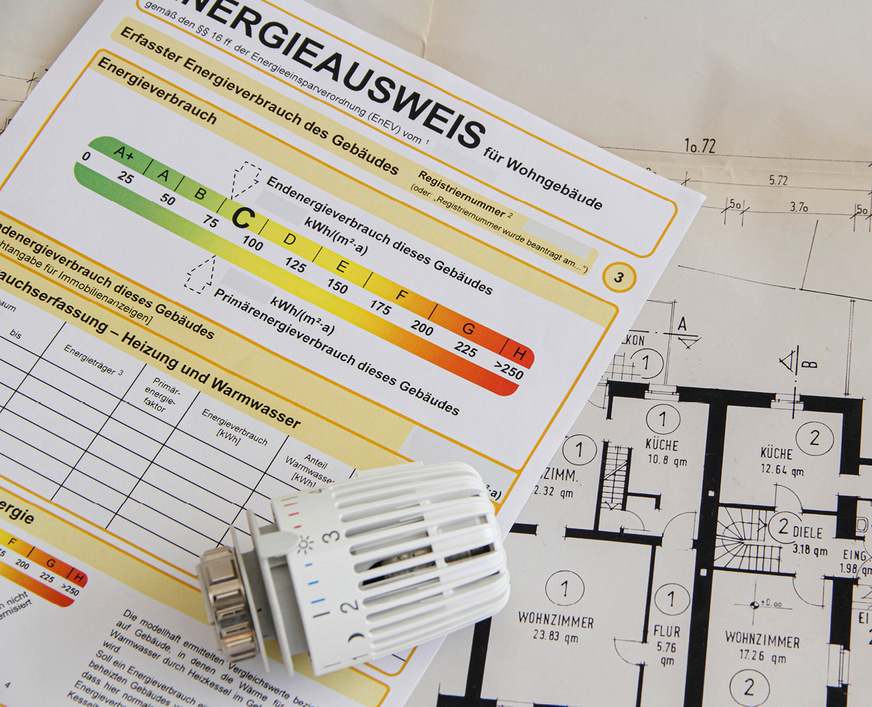 Planungsgrundlagen für&nbsp;eine Heizlastberechnung sind Grundrisse, Schnitte und die Kenntnis über die verwendeten Bauteile wie Außenwand&nbsp;und Außenfenster.