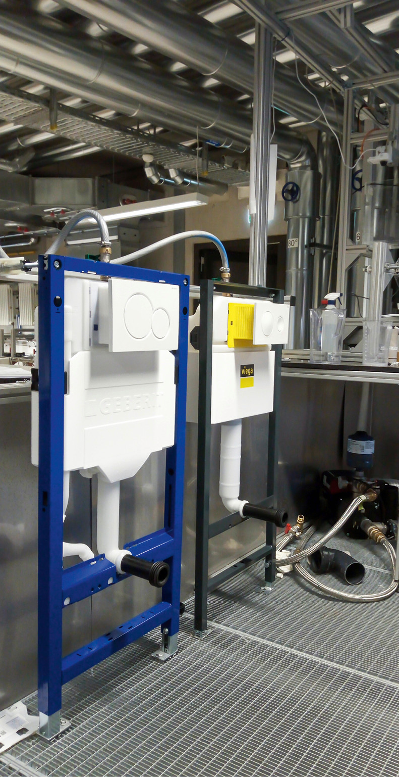 Den Testaufbau und die Ergebnisse zeigt die SBZ am Messestand auf der IFH/Intherm in Halle 7, Stand 7.225.