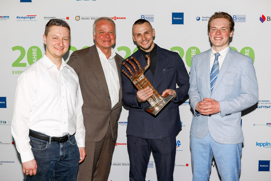 v.l.: Leon Würpel, Matthias Frankenstein, Christian Kölbl, Valentin Kaiser.