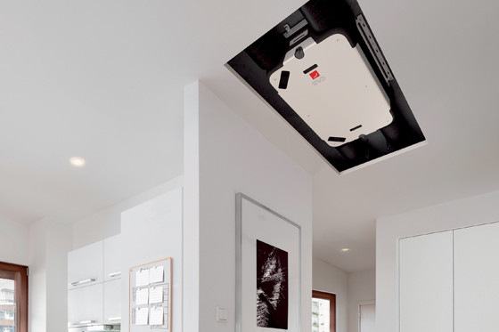 Die Geräte der Lüftungsgeräte-Serie Zehnder EVO sind ultraflach.