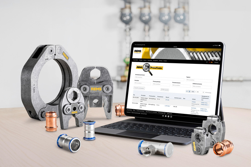 PressFinder in der Anwendung.