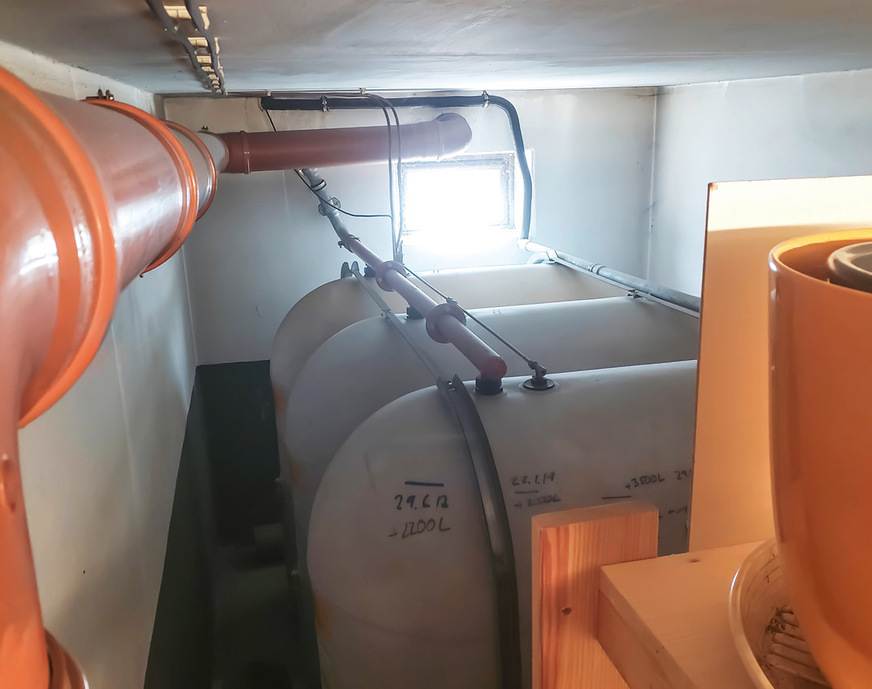 Die Öltanks&nbsp;wurden fachgerecht entsorgt und der Raum ­einer künftig nachhaltigen Nutzung&nbsp;zugeführt.