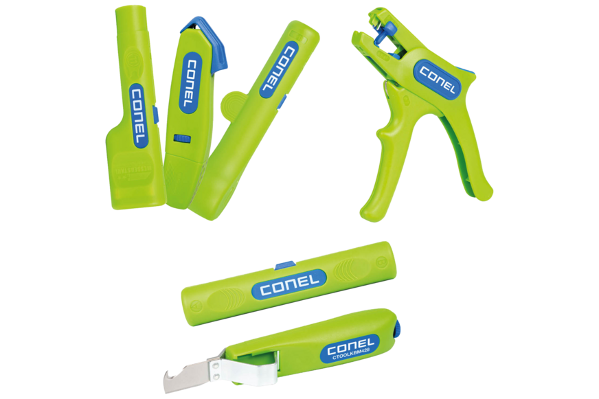 Produktlinie Conel Tools green.