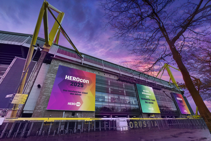 Die Herocon&nbsp;2026 findet am 12. und 13.&nbsp;Juni im Signal Iduna Park in Dortmund statt.