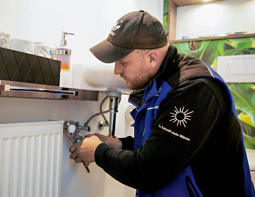 Alle Anlagen erhalten neue Ventile und Thermostatköpfe.