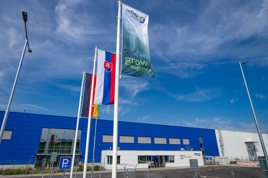 Rimavská Sobota ist der achte Produktionsstandort der Reflex Group weltweit.