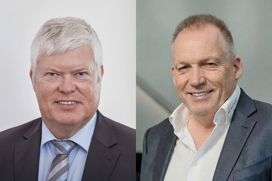 Bringen als Geschäftsführer der Aalborg Heating & Cooling Systems ApS gemeinsam die Energie- und Wärmewende voran: Jes Donneborg (links) und Andreas Müller.