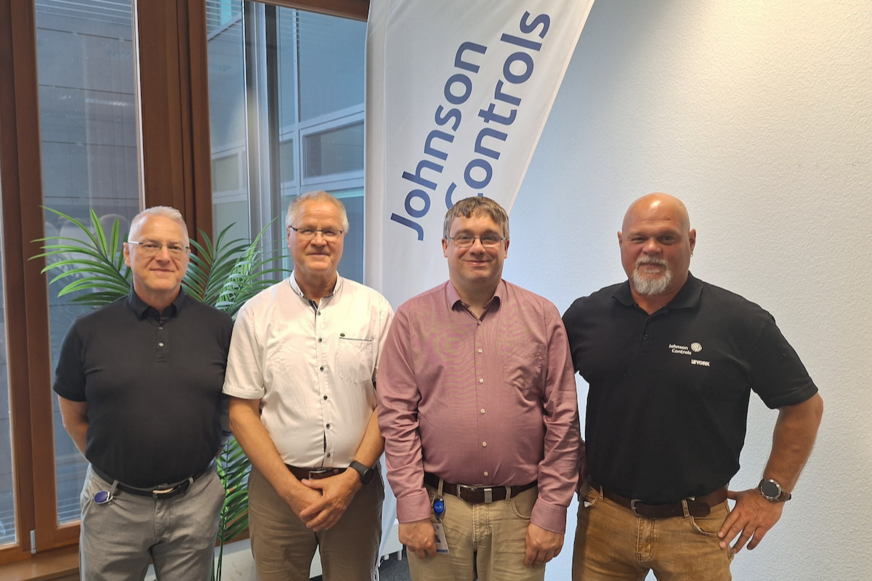 V. l.: Thorsten Lerch, Rainer Brinkmann, Dr.-Ing. Markus Bücherl und Marc Wehrlein&nbsp;