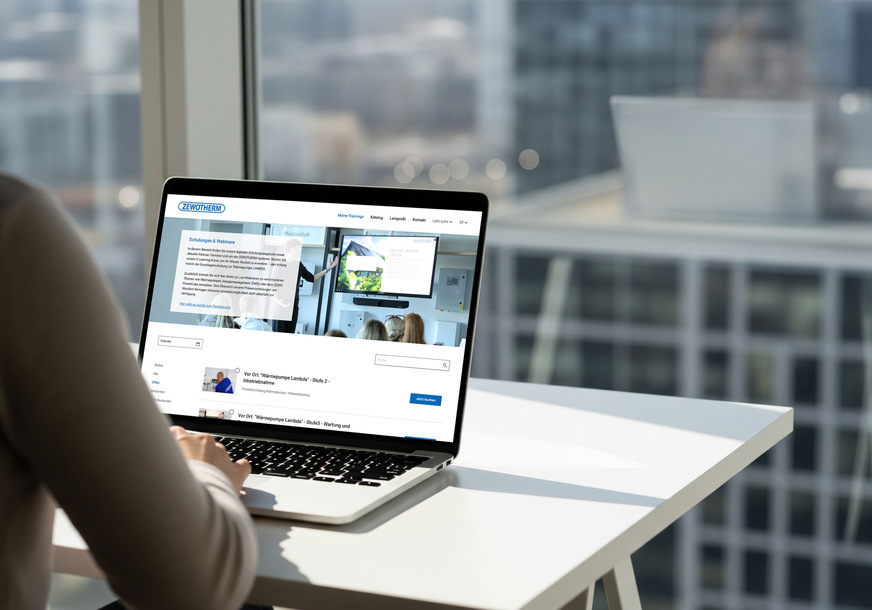 Seit 01. August online: Über das neue Zewotherm-Partnerportal haben Fachpartner sofortigen Zugang zu Serviceanliegen, Planungstools, Schulungen und technischen Informationen.
