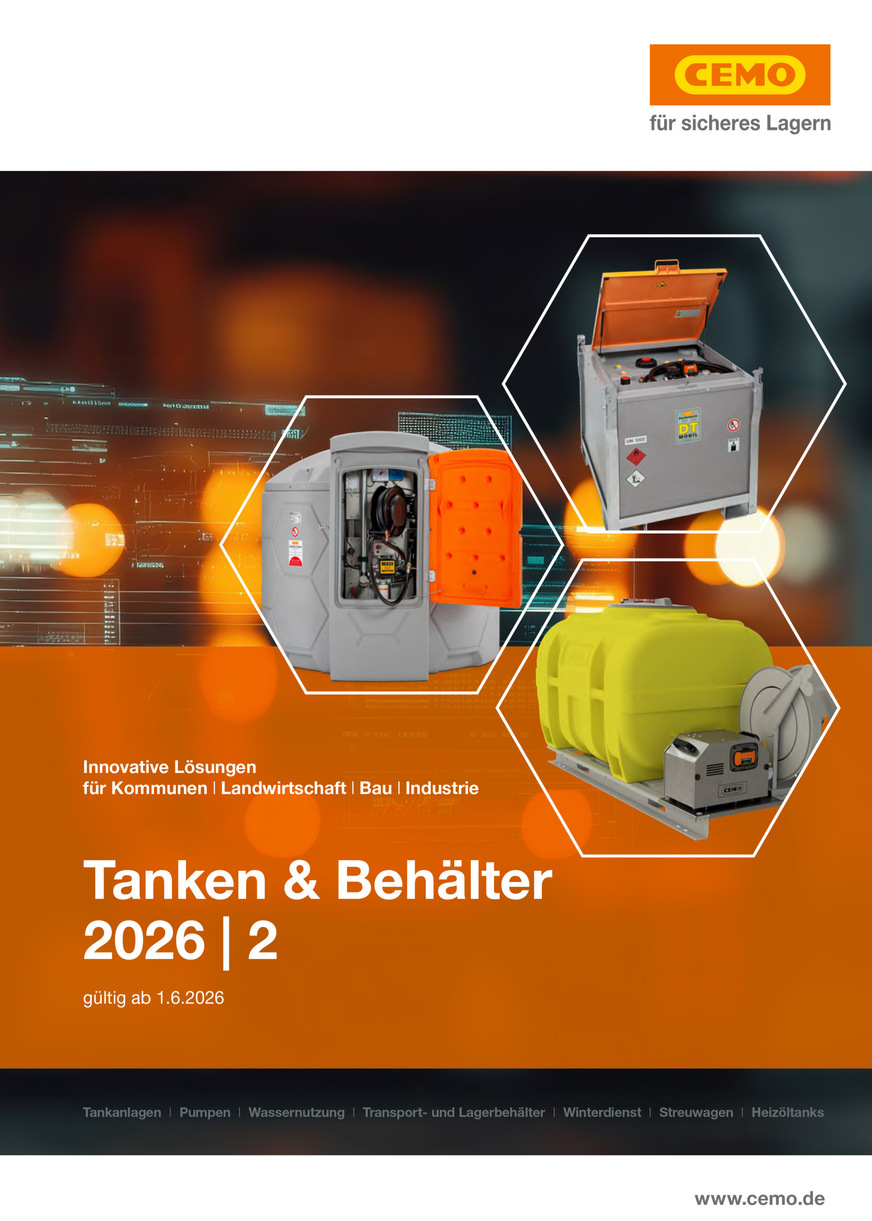 „Tanken und Behälter 2026“ mit aktuellen Neuheiten.