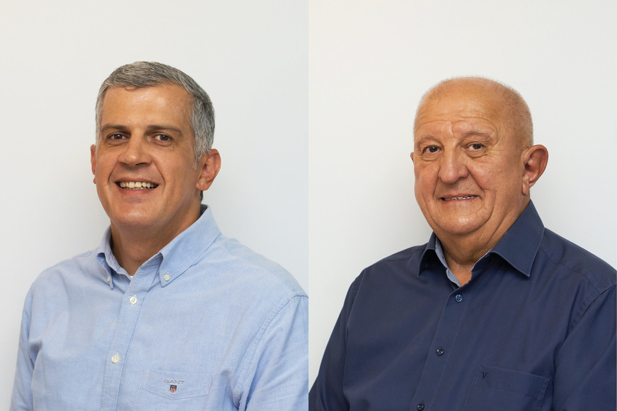 Lewin (links) und Elmar Pribiss