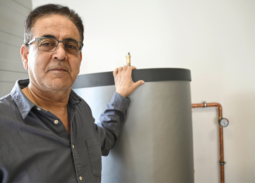 „Ich befa﻿sse mich lieber mit der Technik, als schnelles Geld zu machen.“﻿Khaled Al Shafeis