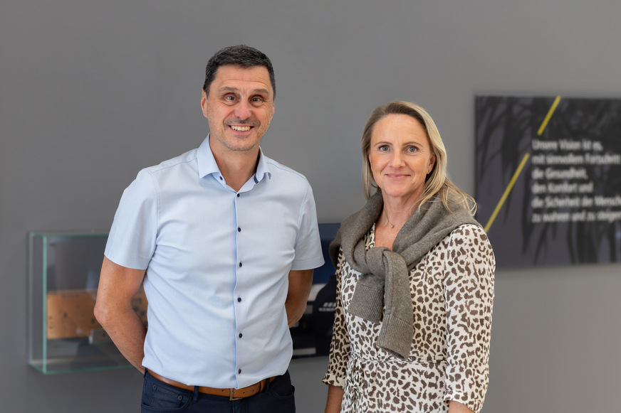 Stefan Pohl und Martina Heiland.