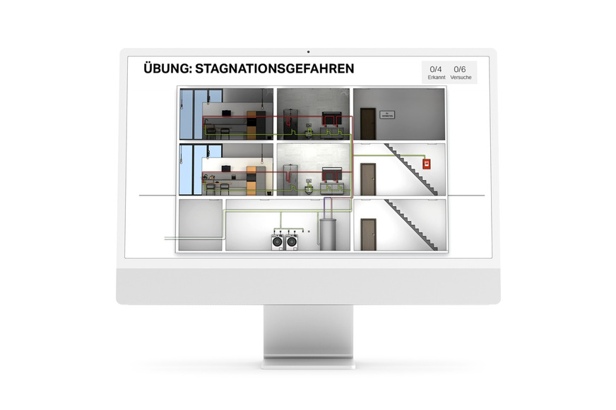 Neben Vor-Ort-Schulungsangeboten gibt es von Geberit auch digitale Formate: Webseminare und E-Learnings ermöglichen ein zeitflexibles Wissensupdate.