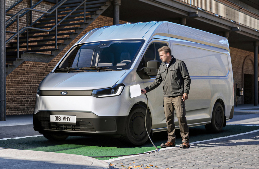 Start Ende 2026: Der Ford Transit City erreicht mit Hochdach und langem Radstand mehr als 8 m3 im Frachtraum.