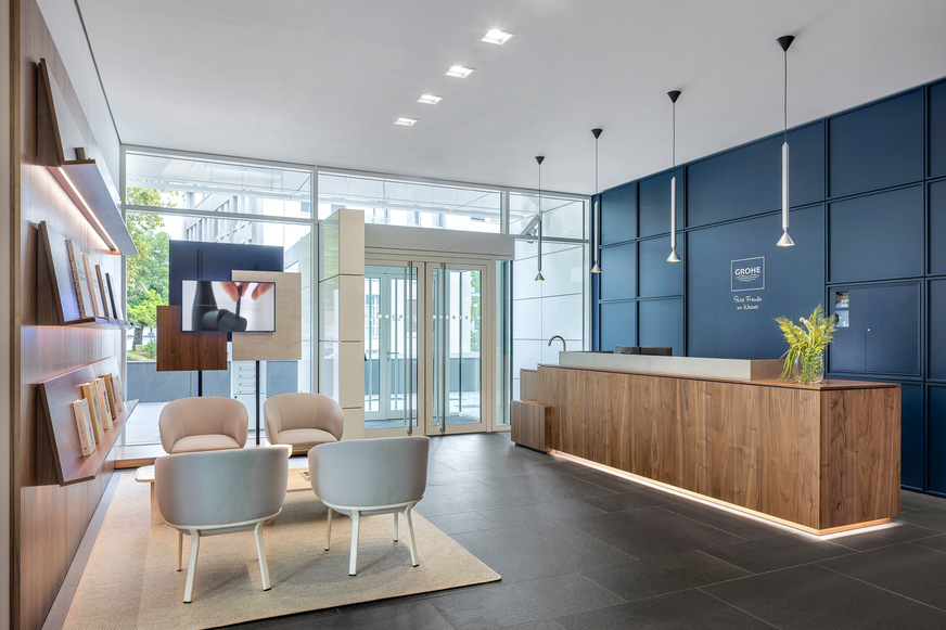 Eingangsbereich des neuen Water Experience Centers.