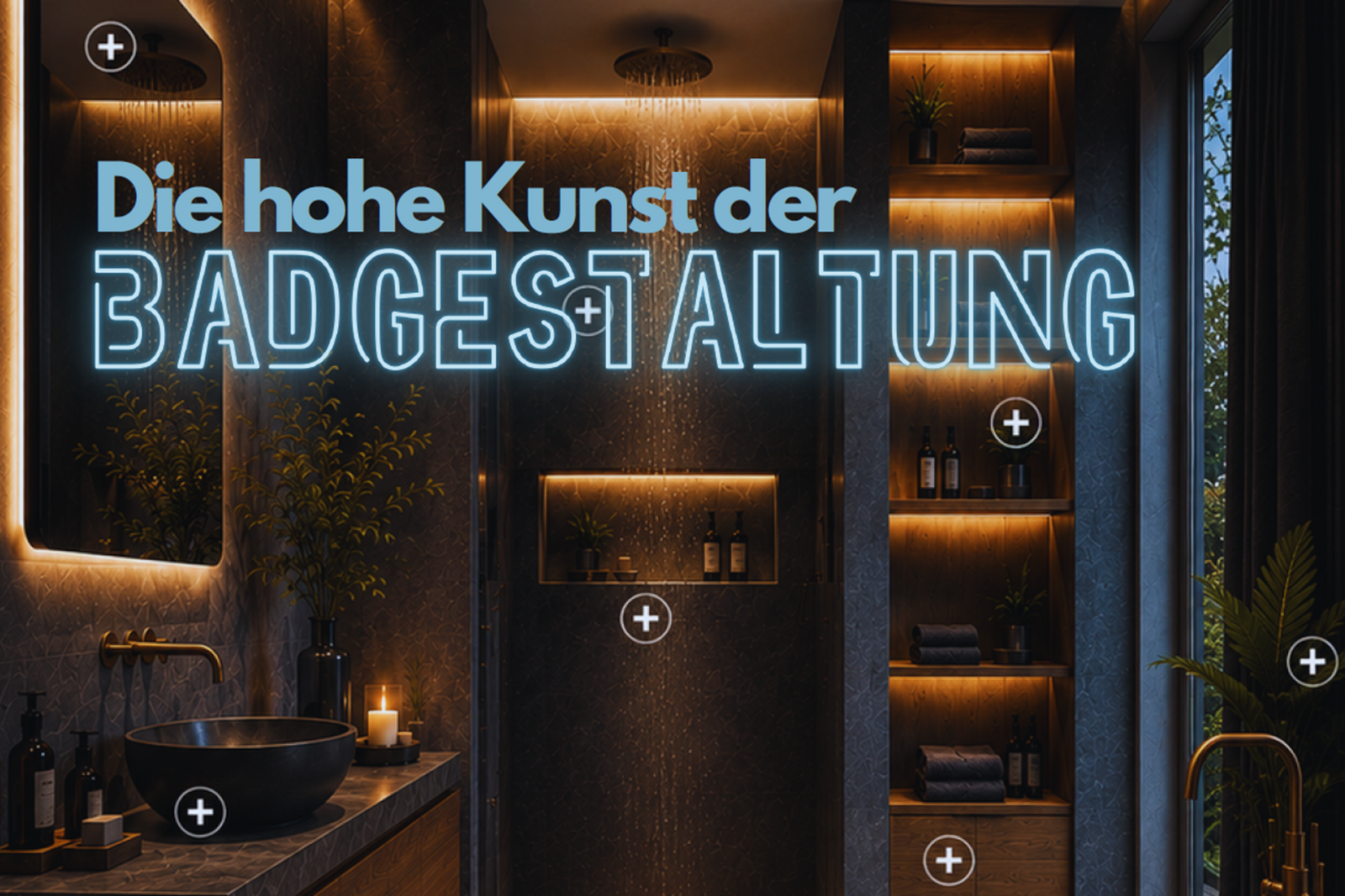 Ganzheitliche Badplanung: Seminar für sensorische Erlebnisse