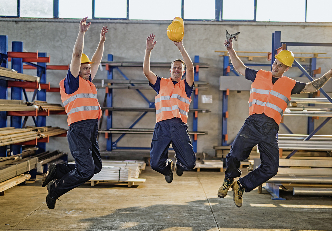 Wem die Arbeit Spaß macht, der sucht sich keine andere