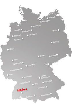 Die Helios-Schulungen finden deutschlandweit an 28 Standorten statt. - © Helios