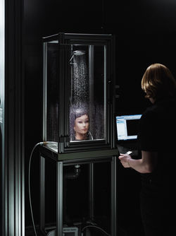 Shampoo-Auswasch-Test