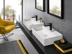 Waschbecken: Memento Fliesen: Feinsteinzeug - © Villeroy&Boch Waschbecken: Memento Fliesen: Feinsteinzeug