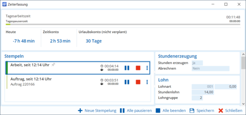 Digitale Zeiterfassung nach EuGH (auftrags- und projektbezogen) - © TAIFUN Software AG