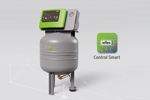 Platzwunder auf kleinstem Raum: Kompressorgesteuerte Druckhaltestation Reflexomat XS