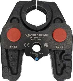 Die innovativen NANO iJAW Pressbacken verfügen über einen integrierten RFID-Chip, über den die ROMAX NANO die eingesetzte Pressbacke erkennt und die notwendige Presskraft automatisch anpasst