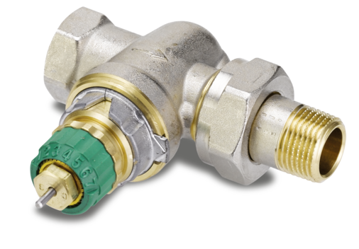 Für den dynamischen hydraulischen Abgleich nach Verfahren B werden druckunabhängige Thermostatventile eingesetzt.