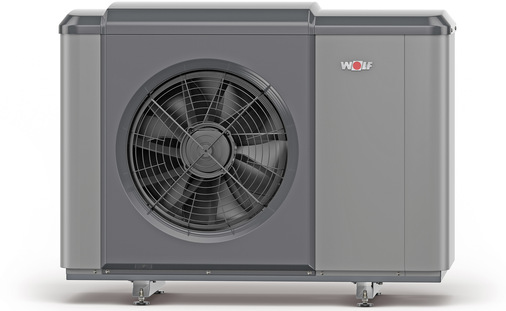 Ein besonderer Vorteil der Monoblock-Wärmepumpe CHA ist eine Vorlauftemperatur von bis zu 70 °C für den thermischen Legionellenschutz ohne Aktivierung eines direktelektrischen Heizelements.