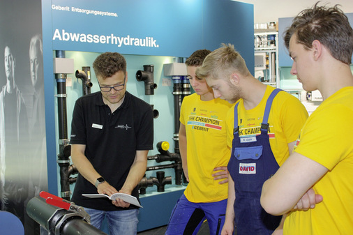Die Ausbildung während des Champion-Camps erfolgte in Gruppenarbeit.