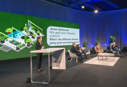 Impressionen aus den Studios der ISH digital 2021.