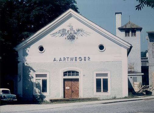Firma Artweger um 1948.