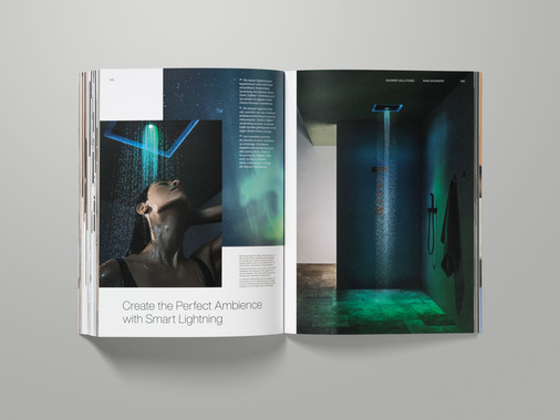 Auch bei den Duschen zeigt Dornbracht sein vielfältiges Angebot.