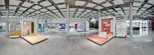 Der Markenerlebnisraum zeigt sich als erlebbare Ausstellung mit zahlreichen, liebevoll designten Ausstellungsmodulen - © Zehnder
