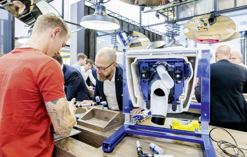 Bestimmendes Thema sind neben der digitalen Badplanung und Ressourcenschonung effiziente Montagetechniken. - © Bild: Messe Essen
