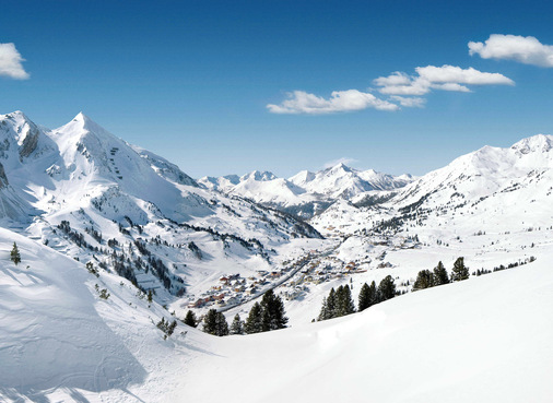  Blick auf Obertauern.