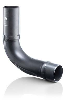  E Der Bogen ­BottomTurn leitet die ­vertikale Ringströmung in eine horizontale Schichtenströmung um.