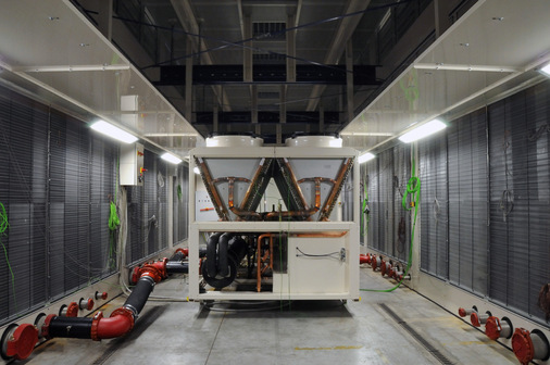 Die Teilnehmer der SBZ-Leserreise erhalten exklusive Einblicke. Hier der Clivet Test-Raum.