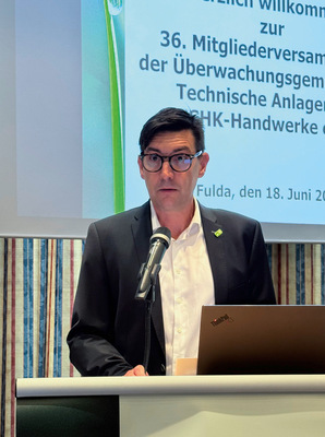 Der ÜWG-Vorsitzende Andreas Kröckel hatte eine klare Botschaft: „Bringt euch ein, lasst uns gemeinsam Lösungen finden.“