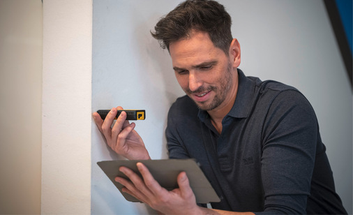 Sind etabliert: Hand-Lasermessgeräte als ­kompaktes und handliches Werkzeug für ein ­präzises digitales Aufmaß.