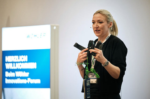 Stefanie Lehmann, Bezirksschornsteinfegerin und Mitglied im Energieausschuss des ZIV, informierte über die Überprüfung von Wärmepumpen.