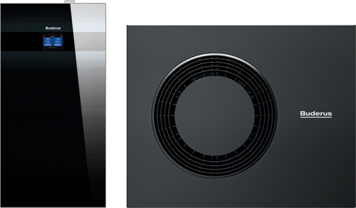 Logatherm WLW186i TP70 und Außeneinheit WLW MB A H sind in Kombination effizient einsetzbar.