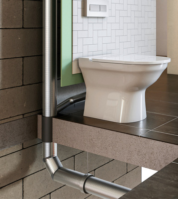 C Abwassergeräusche sind vor allem nachts besonders störend und beeinträchtigen ­angrenzende Räume oder ­Wohnungen.