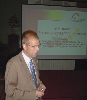Was sich unter dem Optimus-Projekt verbirgt, erläuterte Peter Teuber von der Fachhochschule Wolfenbüttel