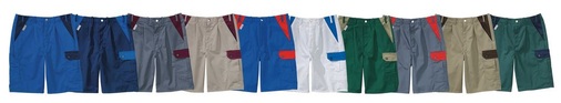 Für besonders heiße Tage bietet Mewa die Twinstar-Bermudashorts an. Durch Cargotasche, Doppelzollstocktasche und Seitentasche mit schrägen Eingriffen bieten auch kurze Hosen Platz für Werkzeug